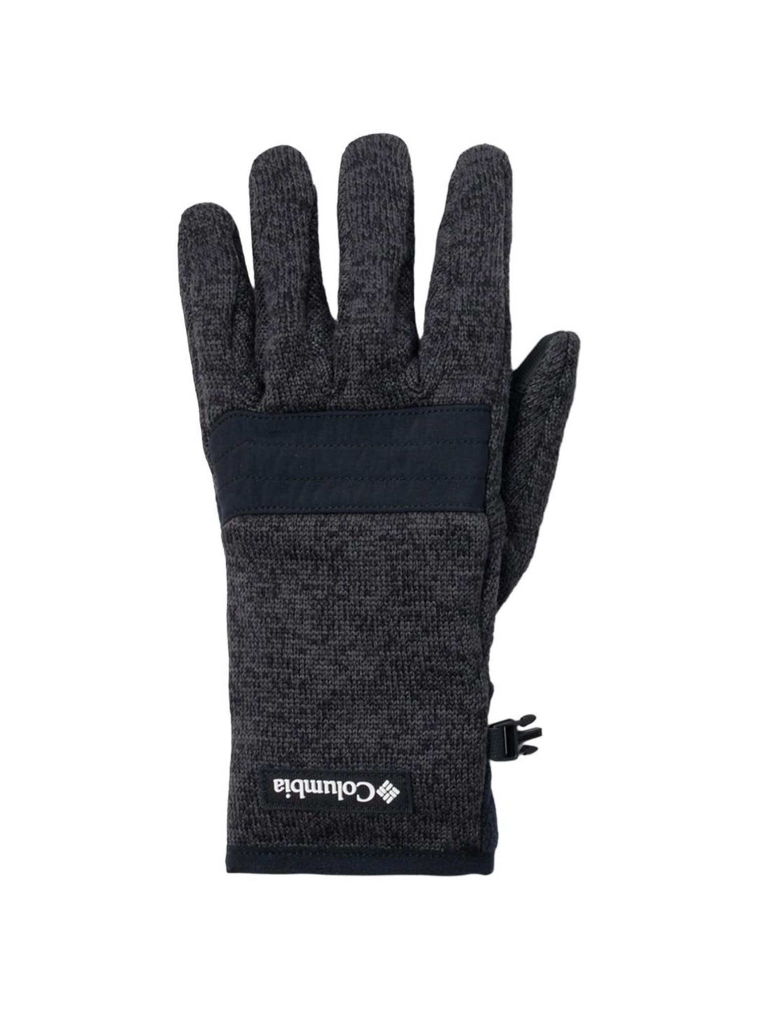 Columbia Black Small Logo Gloves