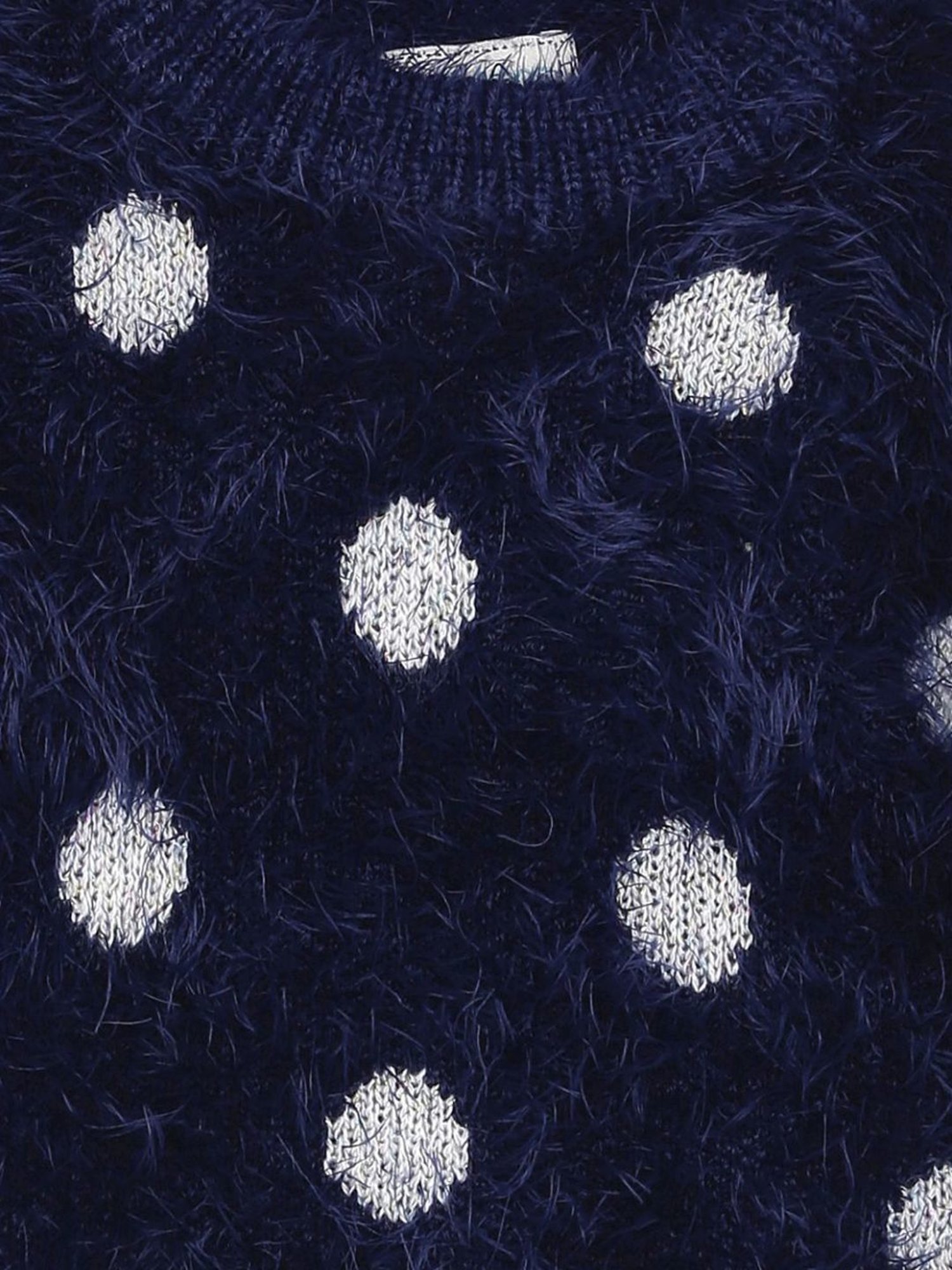 MINIKLUB Girls Green Self Design Full Sleeves Sweater