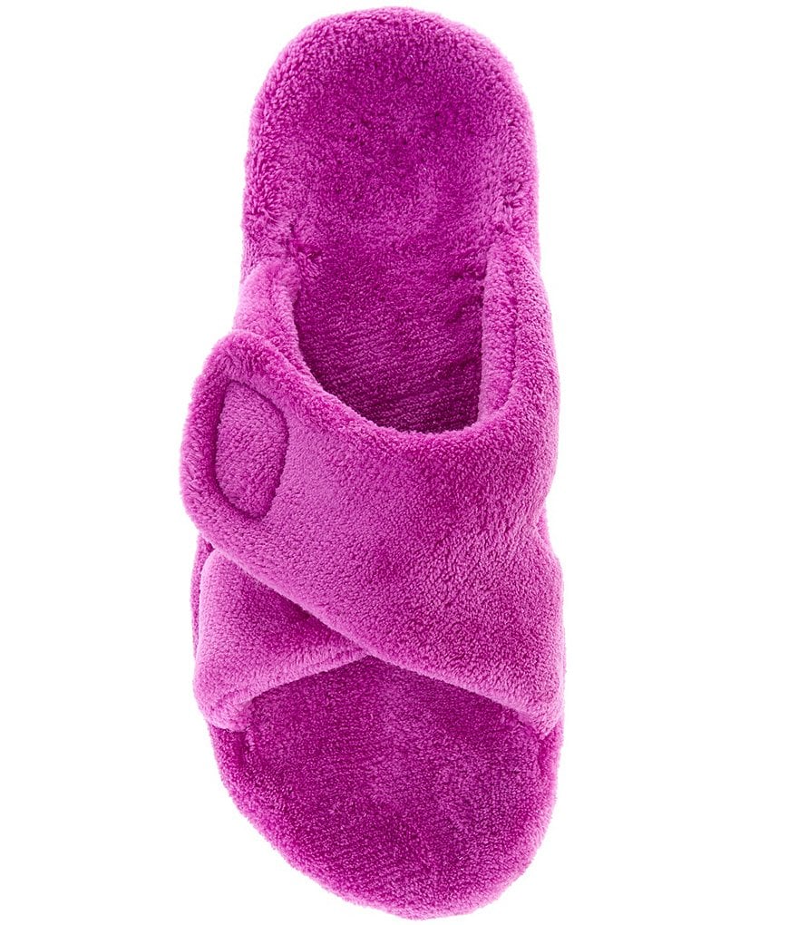 Cabernet Microfiber Terry Slippers