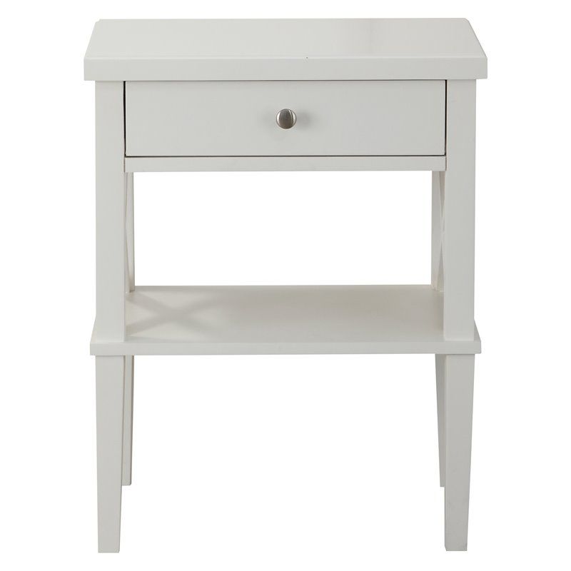 Marta Nightstand in White - Comfort Pointe