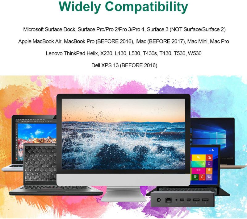 Mini DisplayPort to HDMI Adapter 2 Pack,Mini DP(Thunderbolt) to HDMI Converter Gold-Plated Cord Compatible for MacBook Pro, MacBook Air, Mac Mini, Microsoft Surface Pro 3/4, etc