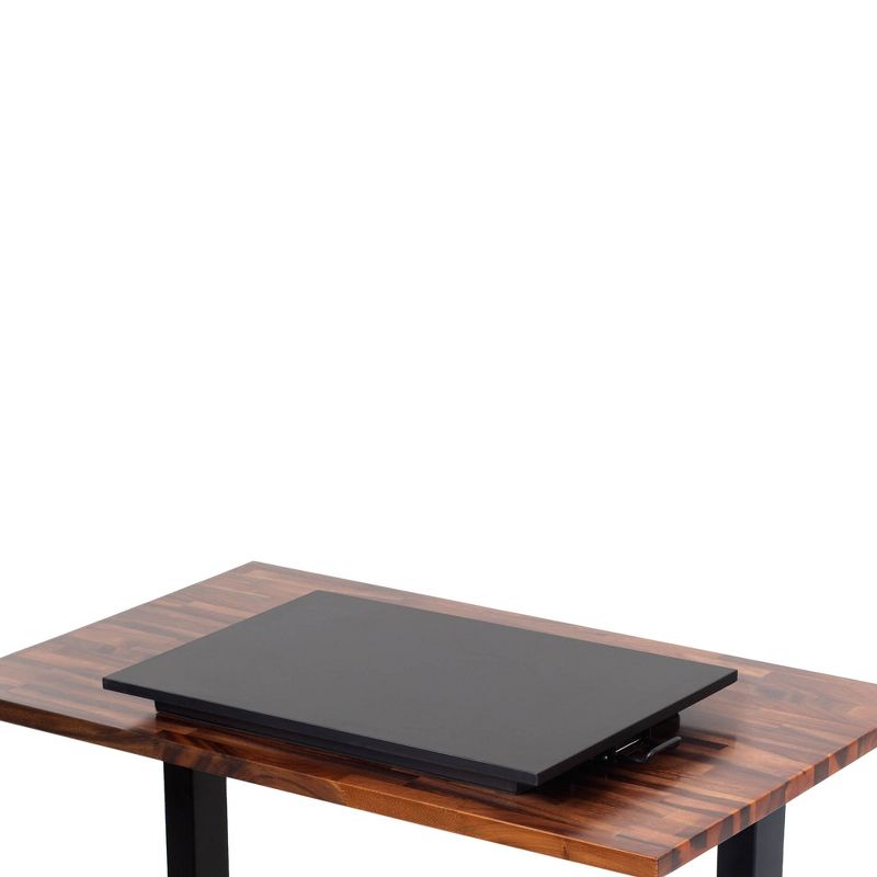 X-Elite Pro 28" Standing Desk Converter with Pneumatic Height-Adjustment - Black - Stand Steady