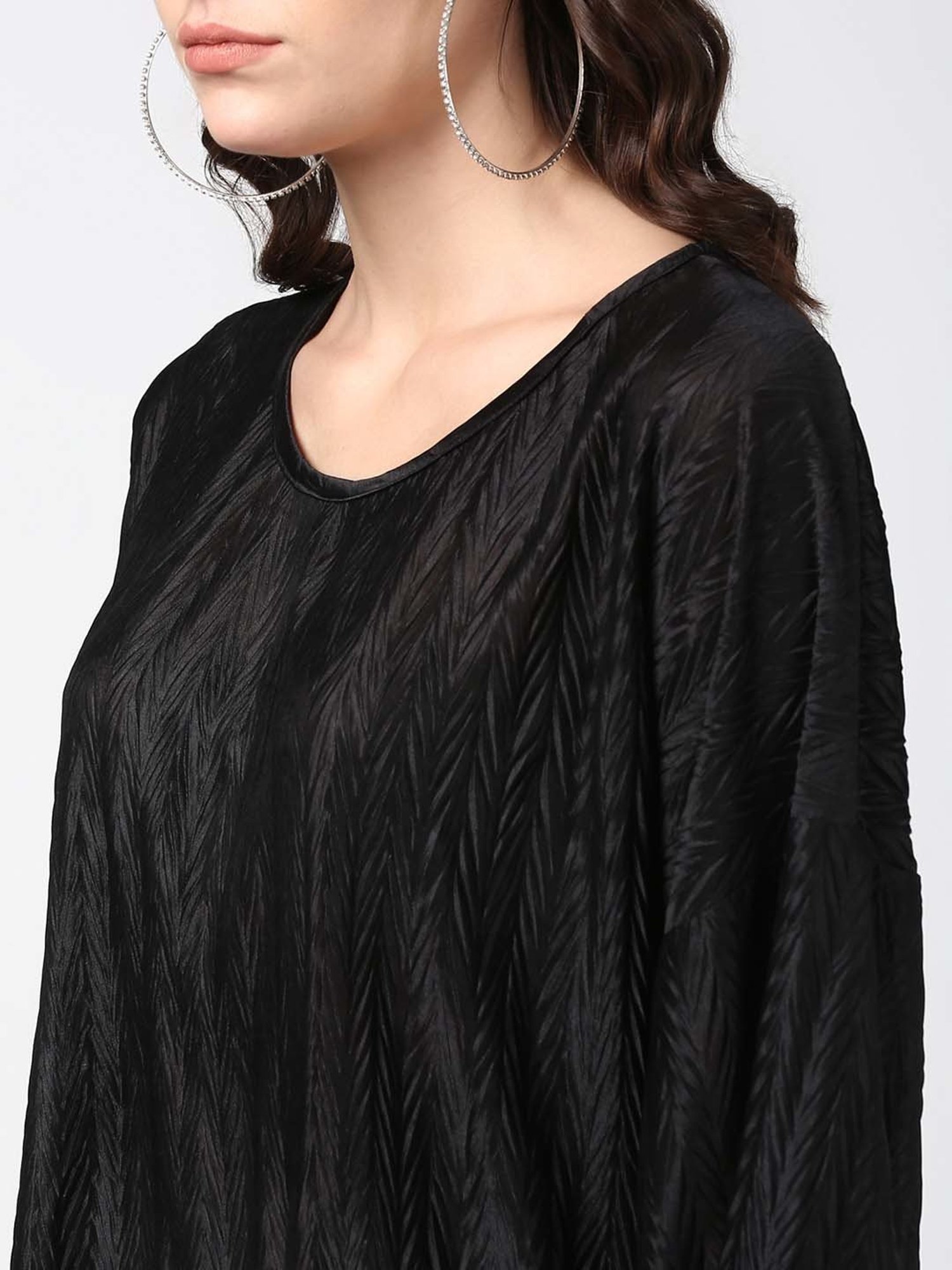 StyleStone Black Self Design Box Top