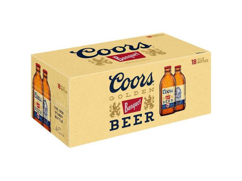 Coors Banquet Beer - 18pk/12 fl oz Bottles