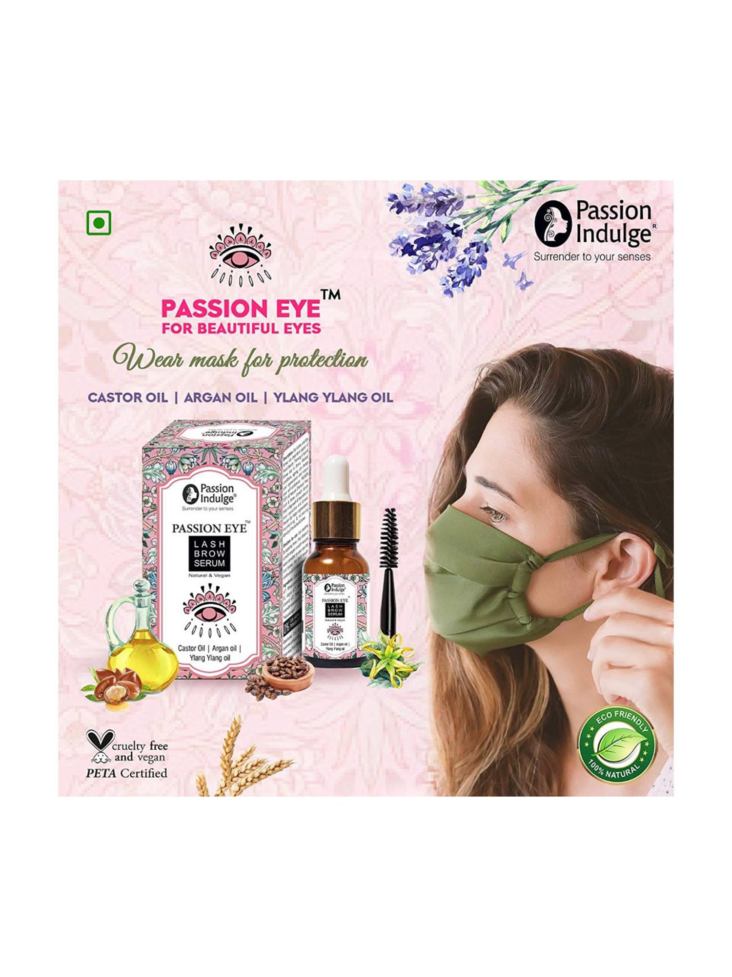 Passion Indulge Passion Eye Lash Brow Serum - 10 ml