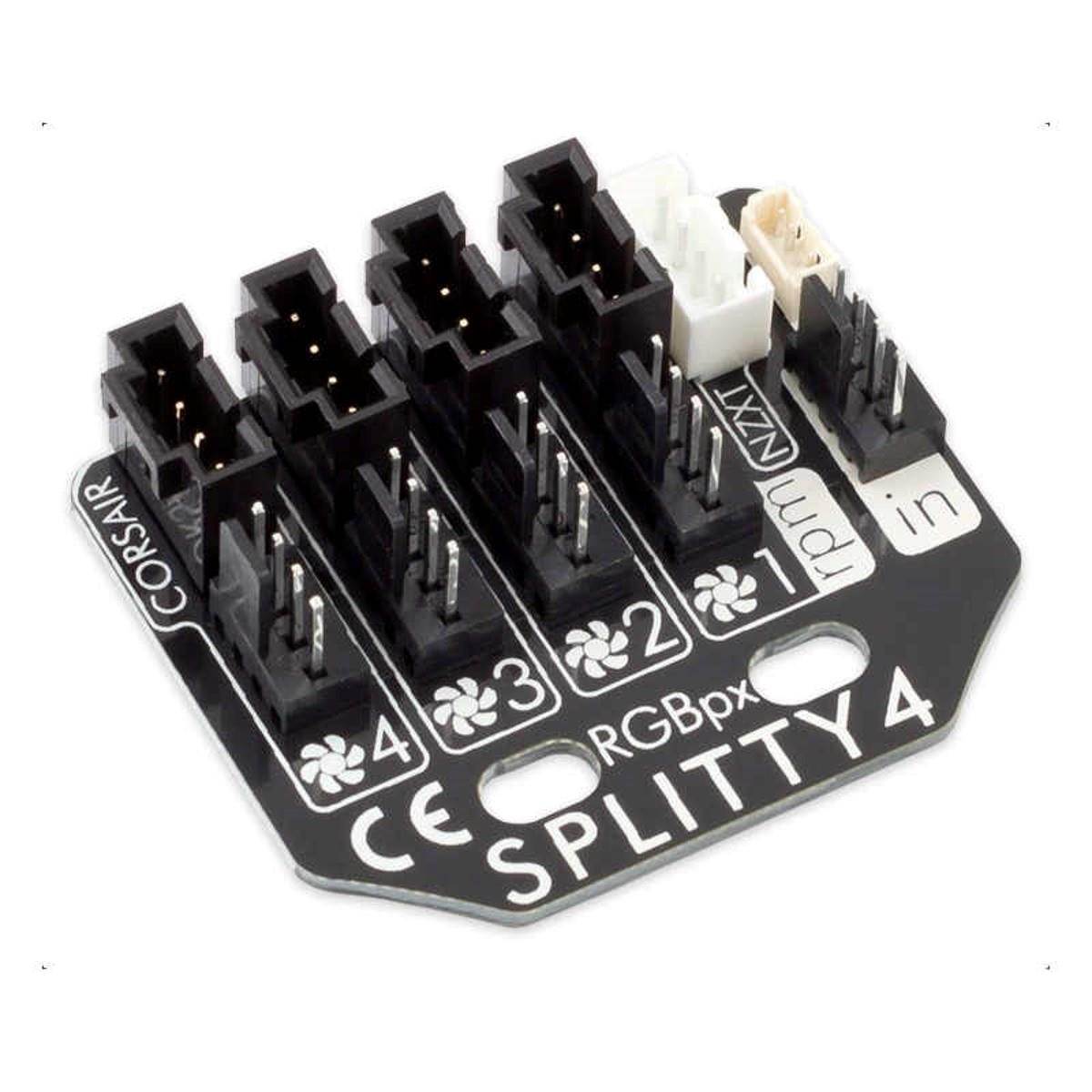 aquacomputer rgbpx splitty4 board 4way splitter