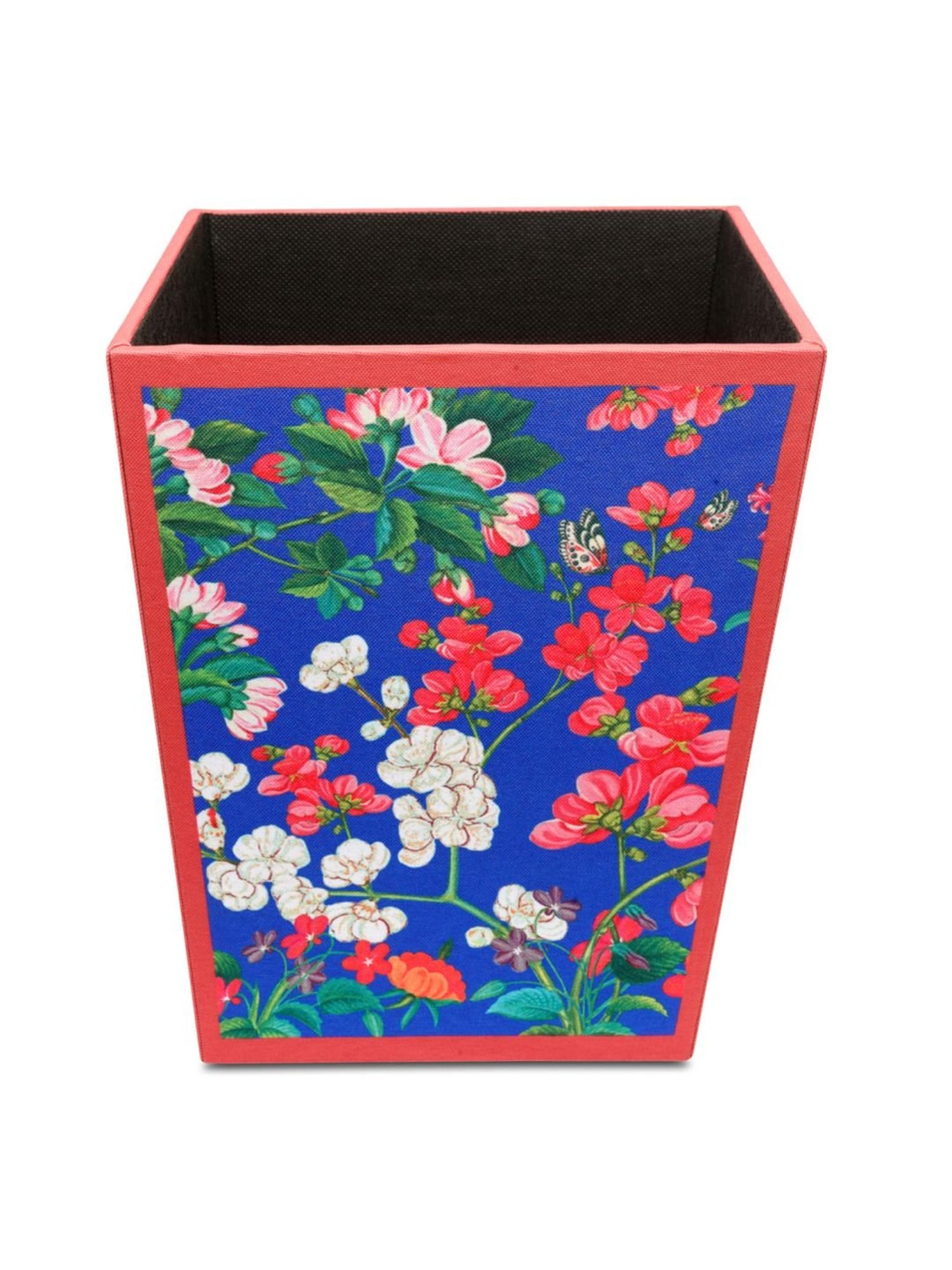 SEJ by Nisha Gupta Blue Wooden Open Dry Bin - 11.5 Litres