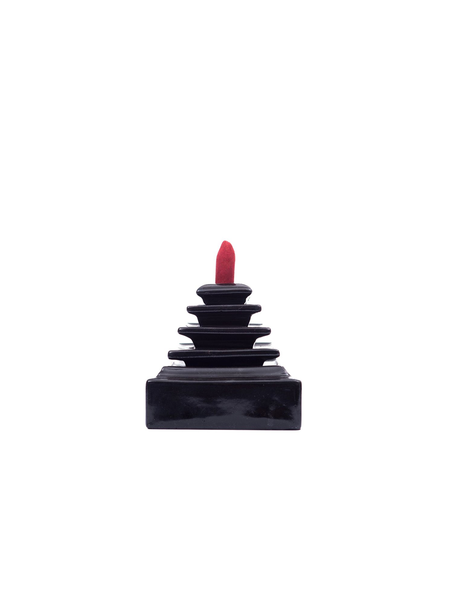 eCraftIndia Falling Waterfall style Smoke Fountain with 10 Backflow Cones Decorative Incense Holder