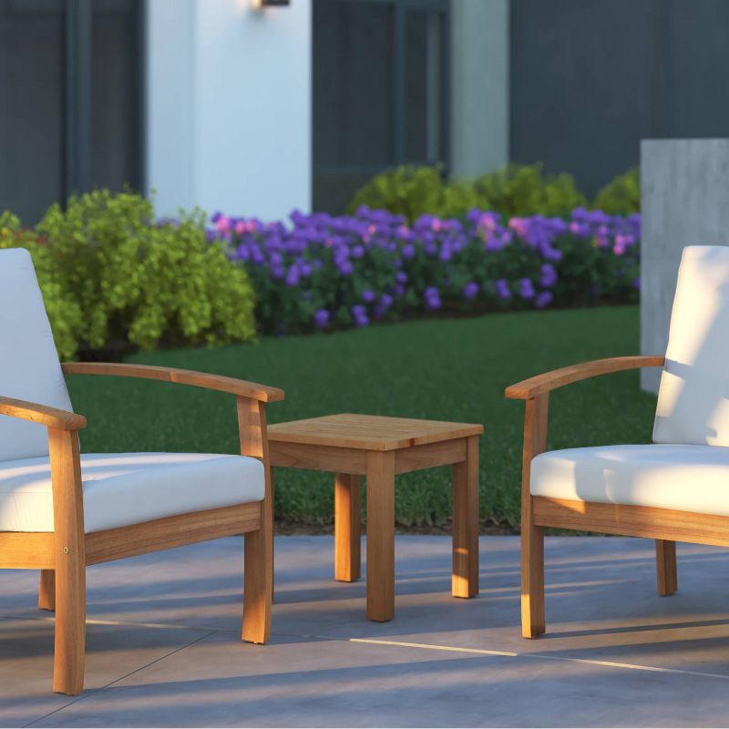 Lio/Oslo Wooden Side Table - Balkene Home