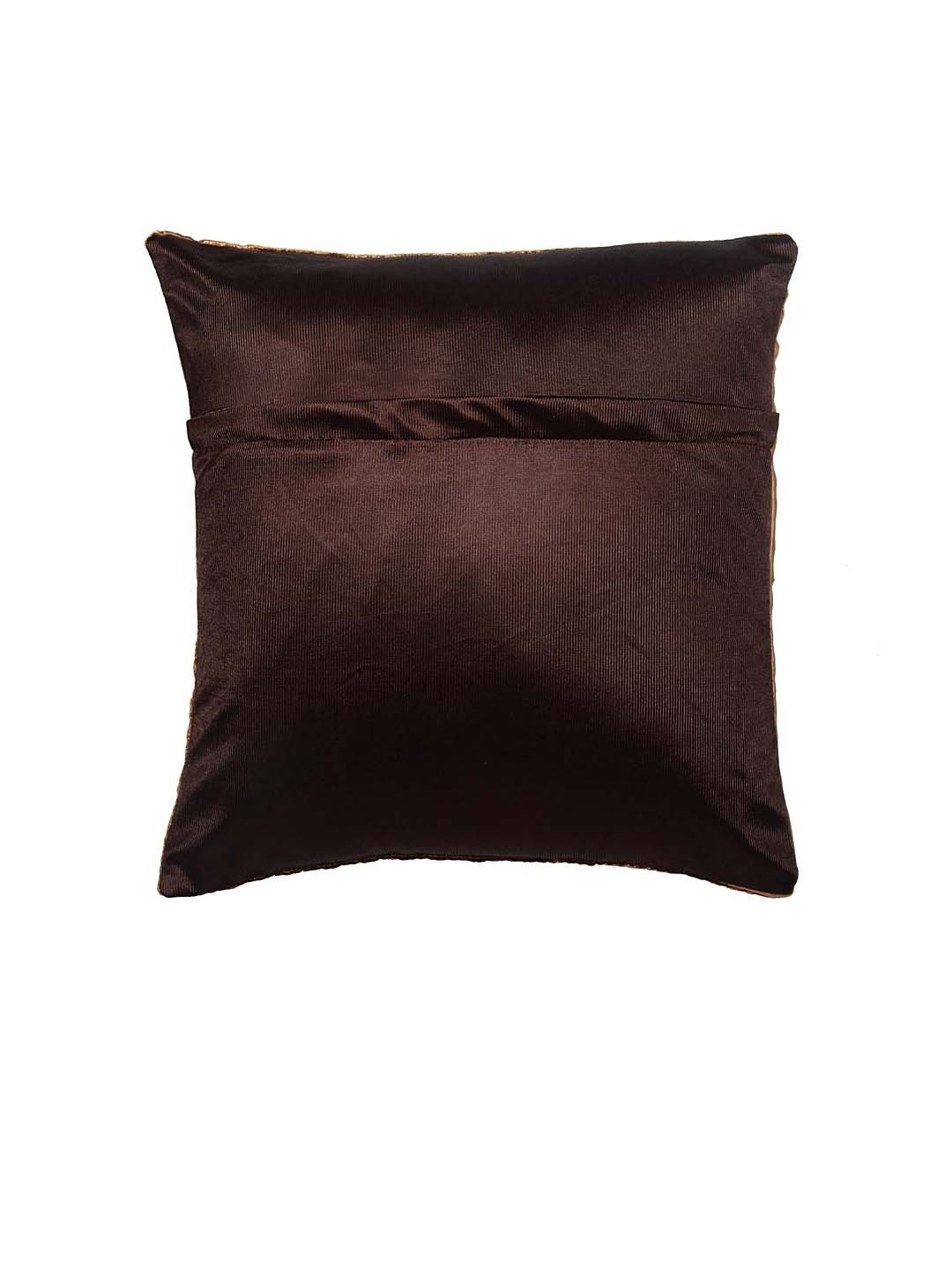 Swayam Red & White Cotton 60 cm x 60 cm Cushion Covers - Set of 5