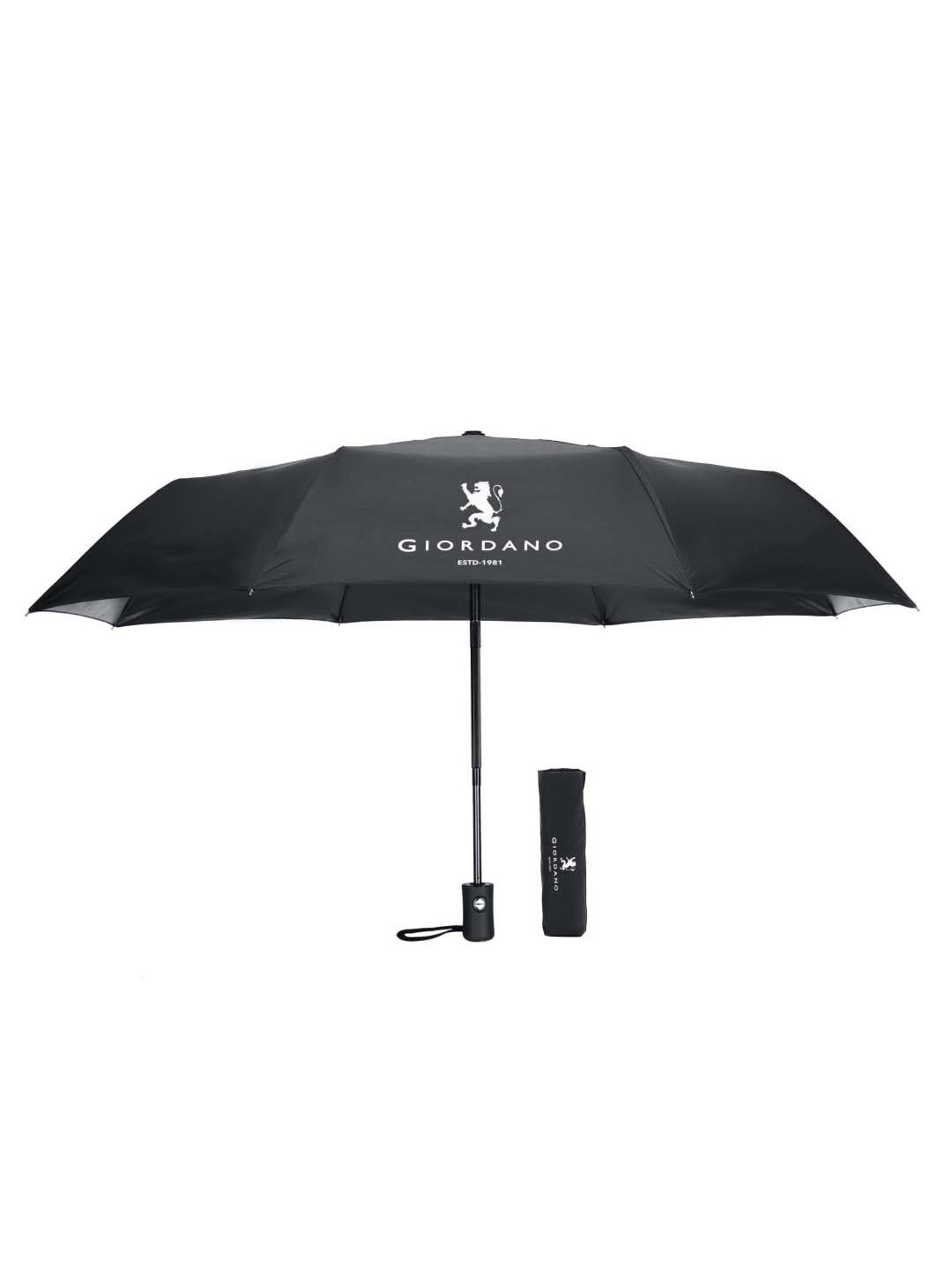 Giordano Black Logo Umbrella