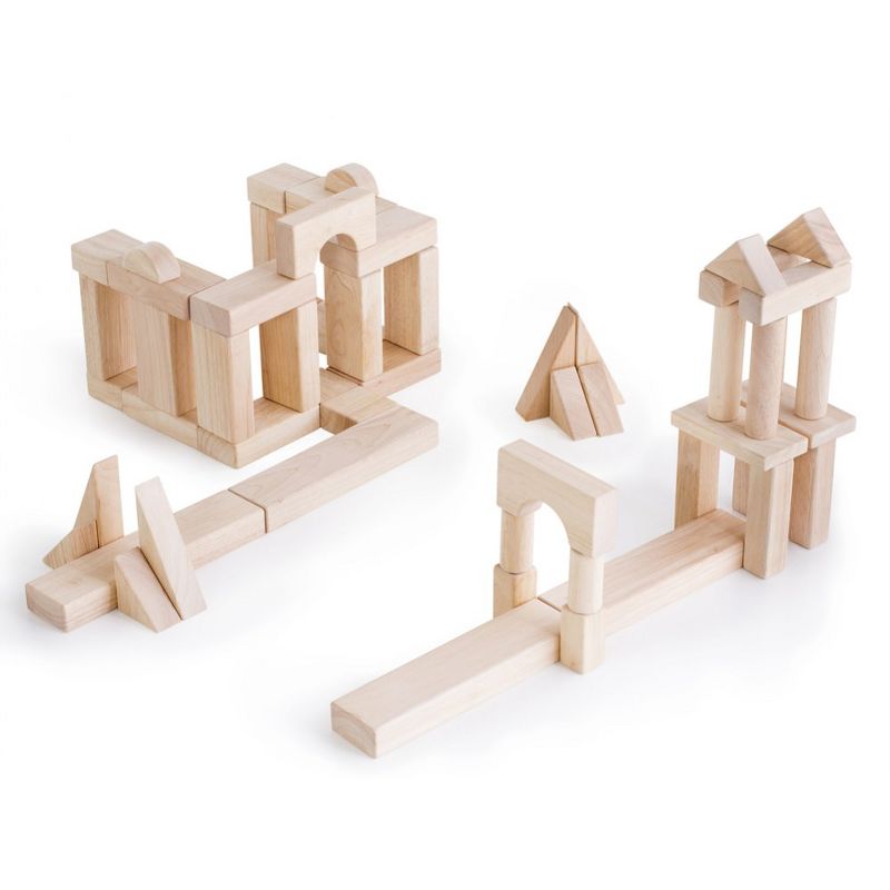 Guidecraft Wooden Unit Block Set C  - 84 Pcs