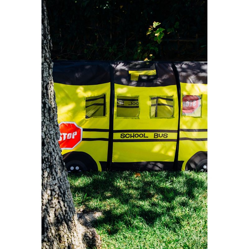 Pacific Play Tents School Bus Kids Play D Tunnel 6 Ft
