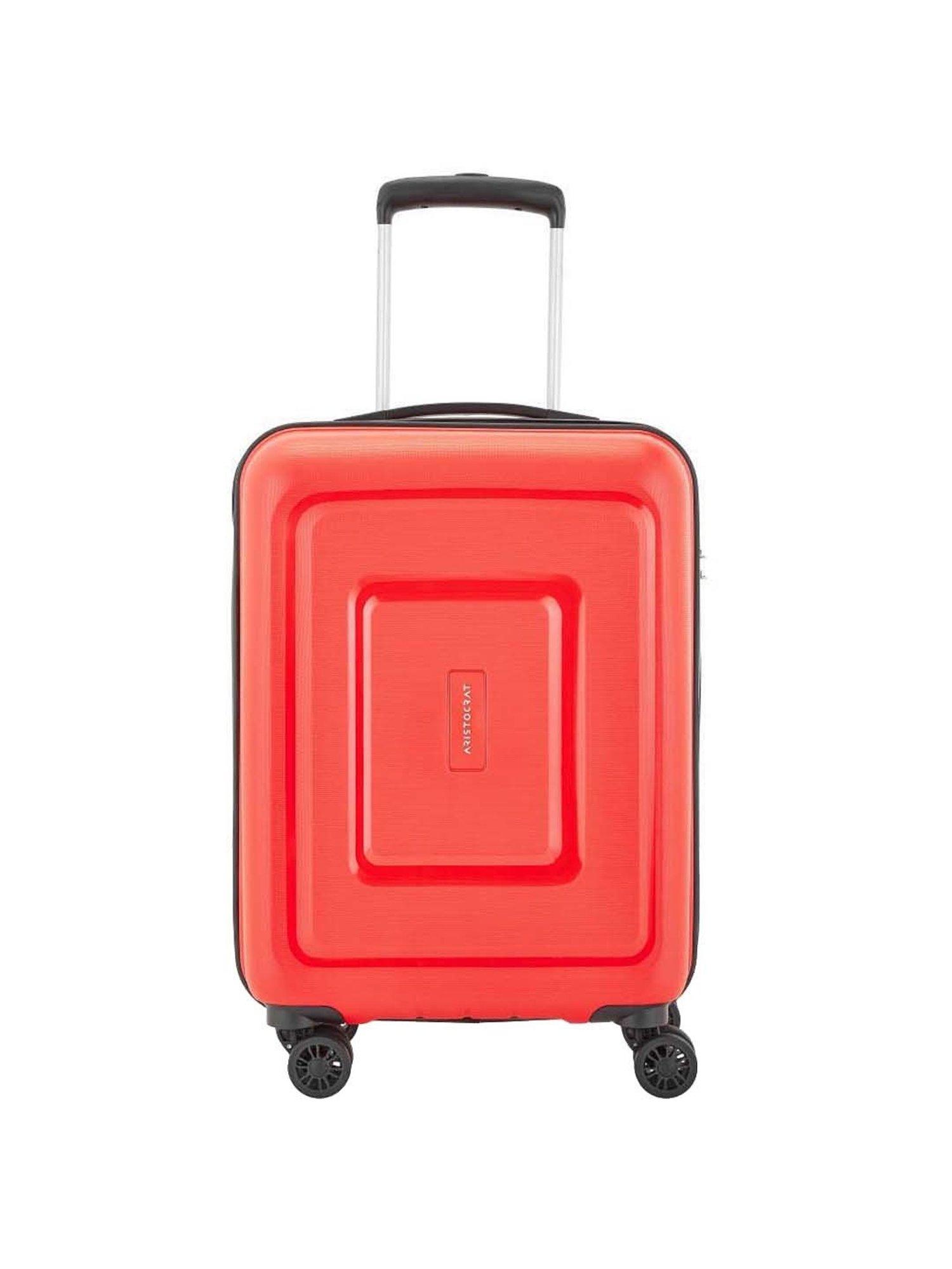 Aristocrat Red Small Hard Cabin Trolley - 39 cm