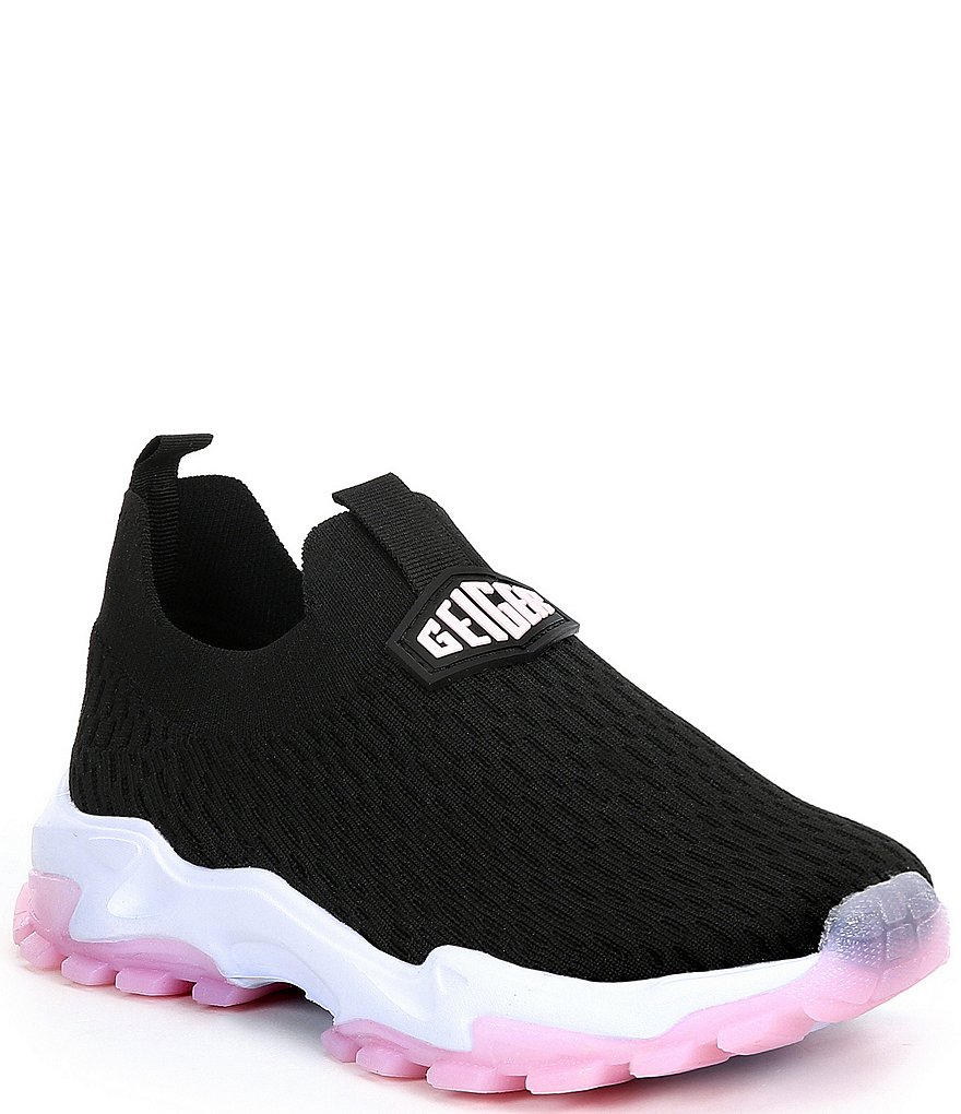 Kurt Geiger London Girl's Mini Lettie Knit Slip-On Sneakers (Youth)