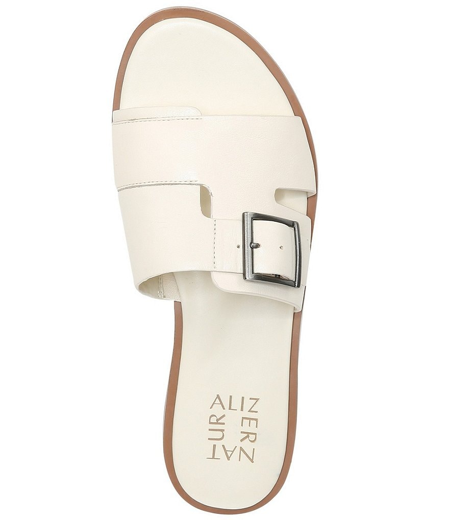 Naturalizer Faryn Leather Slide Sandals