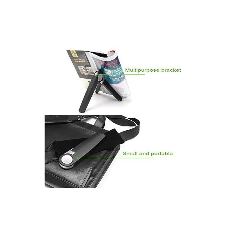 Stand Adjustable Portable Tablet HolderCooling Portable Ventilated StandMultifunction Folding BracketErgonomic Desktop Stand Fits Notebooks from 10quot17quot and All Tablets
