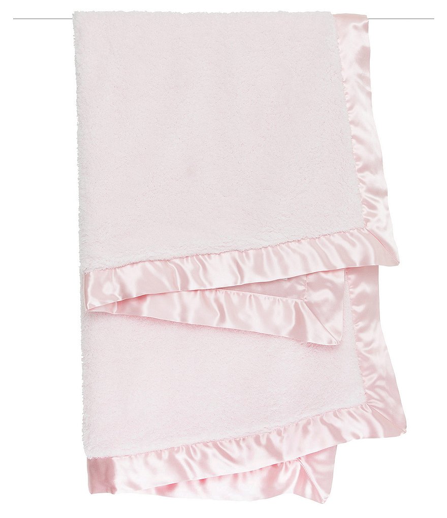 Little Giraffe Baby Chenille Satin Blanket