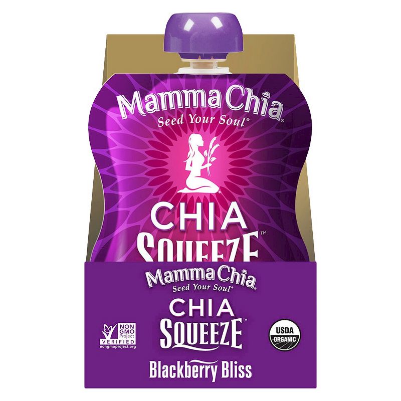 Mamma Chia Blackberry Bliss Chia Squeeze 3.5oz