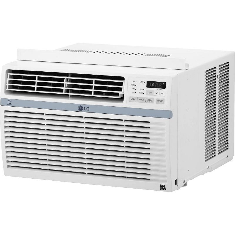 LG Electronics Energy Star 8,000 BTU 115V Window-Mounted Air Conditioner LW8017ERSM with Wi-Fi Control