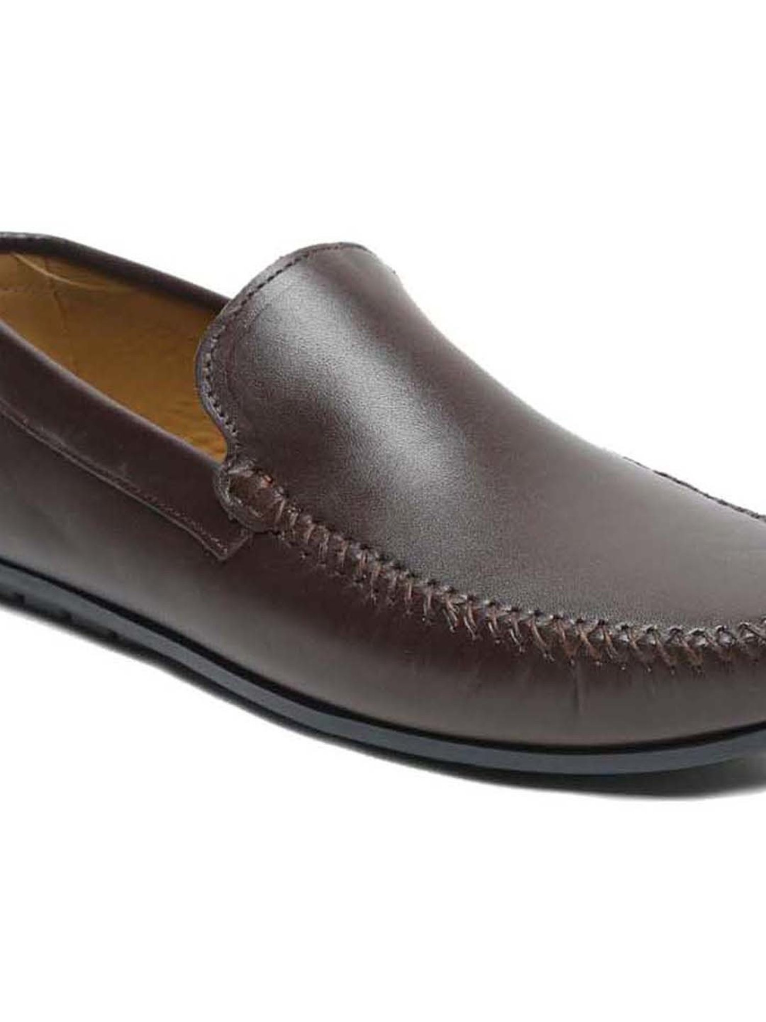 Teakwood Leathers Men's Brown Casual Loafers