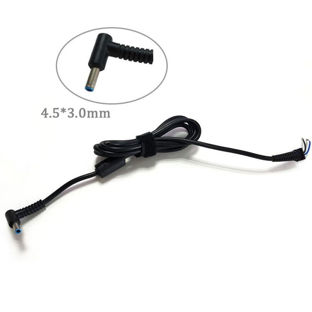 DC 4.5 x 3.0mm 4.5*3.0 mm Power Supply Plug Connector With Cord / Cable For Hp Envy Pavilion 14 15 Laptop Adapter Charger Cable