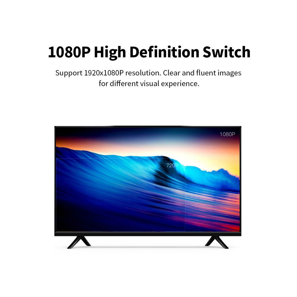 VENTION VGA to HD Adapter with USB2.0 and Audio Jack and Power Supply VGA Converter VGA Male to HD Female for Laptop/PC Connect TV Projector 1m (Black)