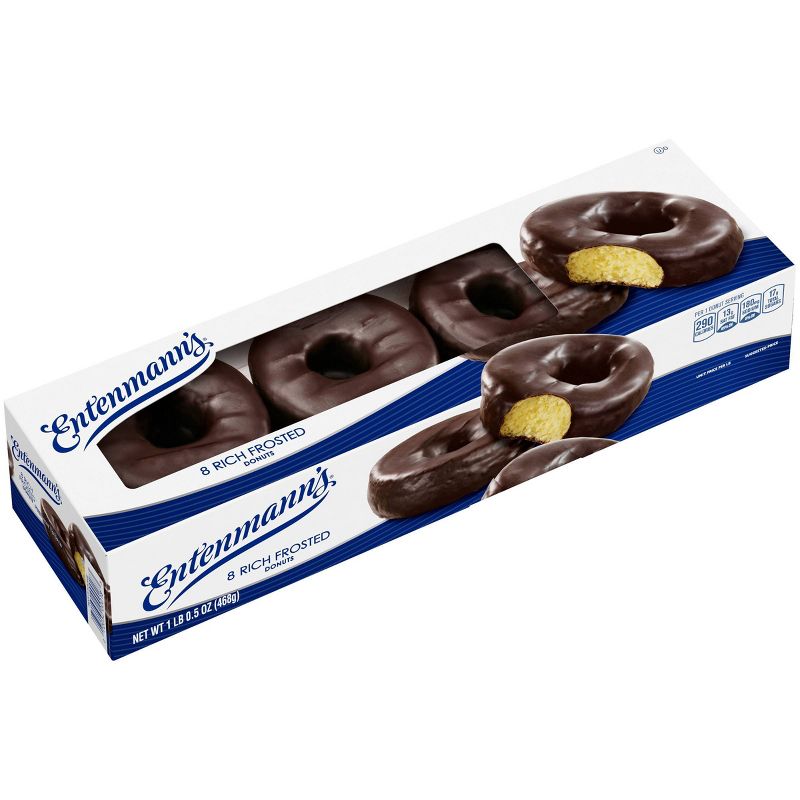 Entenmann's Rich Frosted Donuts - 16oz