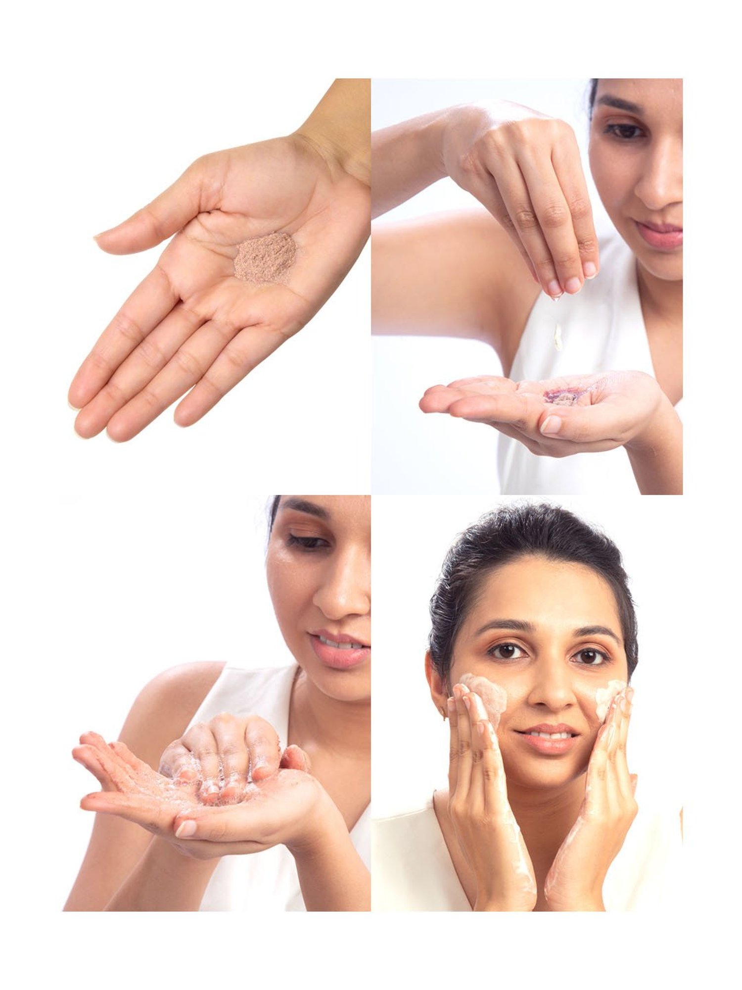 Brillare Rose Powder Face Wash - 30 gm