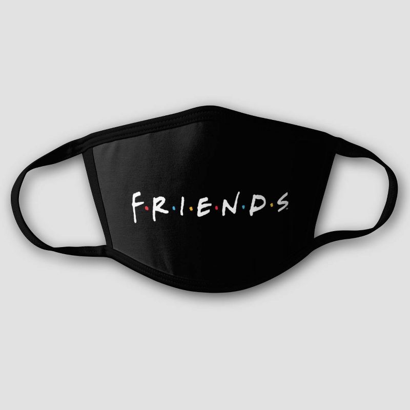 Kids' 2pk Friends Clear Panel Masks