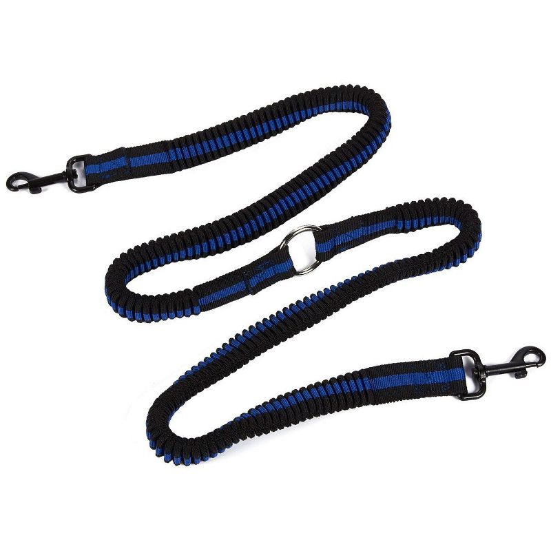 2-Dog Leash -Double Dual Dogs Lead Walker, No Tangle Trainer Coupler For Two Large Size Canines