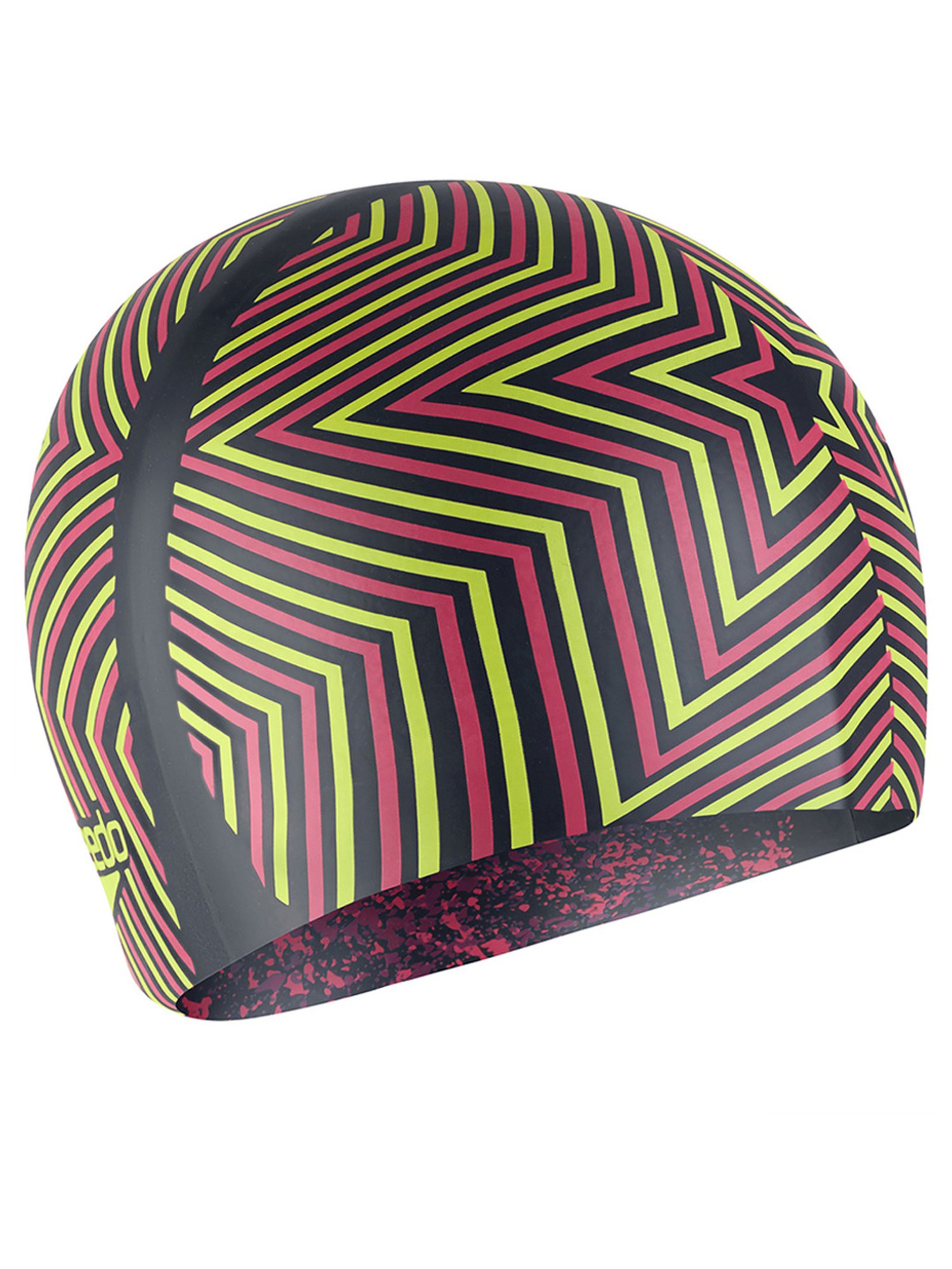 Speedo Unisex Kids Reversible Moulded Silicone Chlorine Resistant Swim Cap (Multicolor)