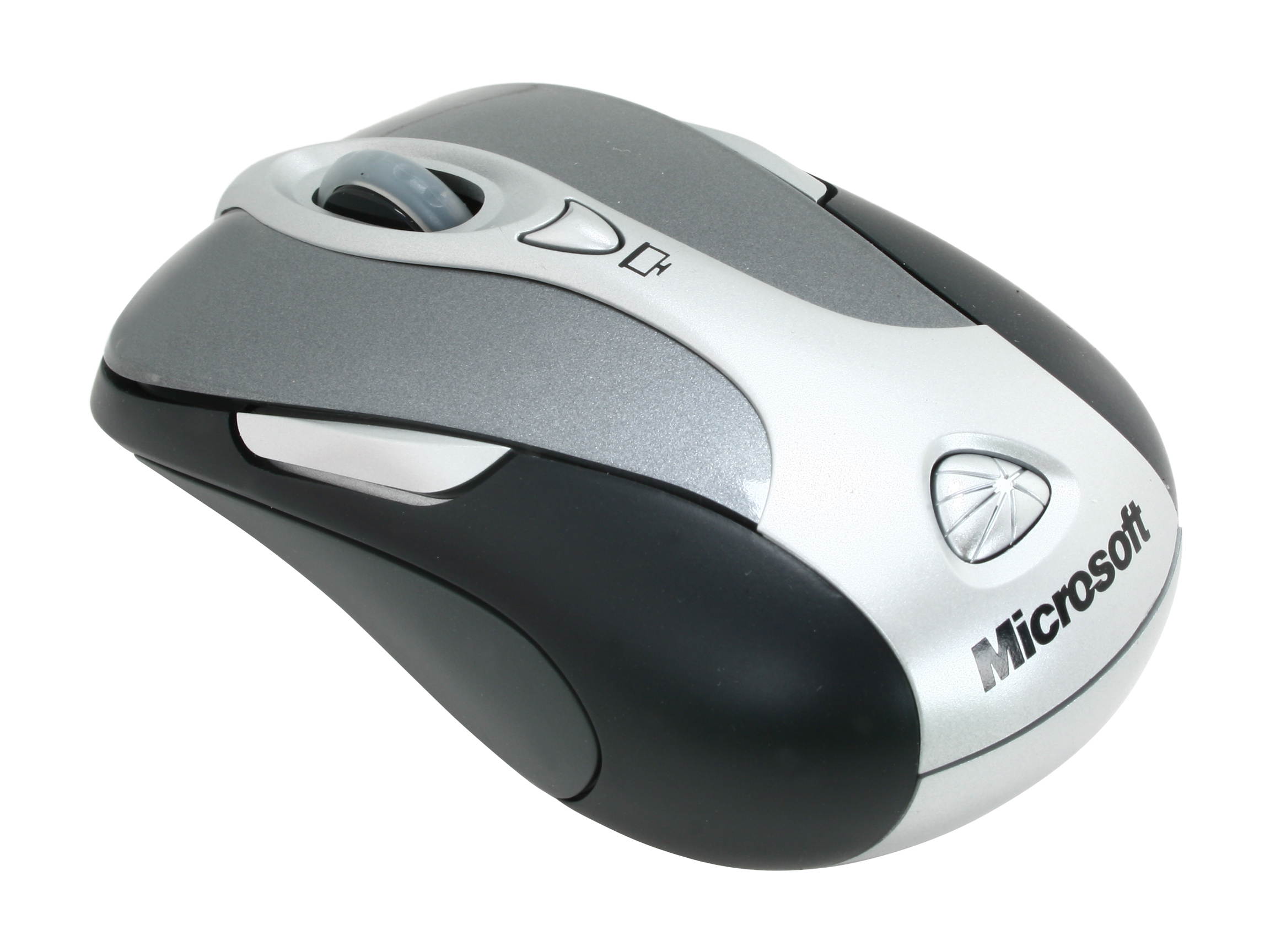 Microsoft Notebook Presenter Mouse 8000 9DR-00001 Silver/Black Bluetooth Wireless Laser Mouse