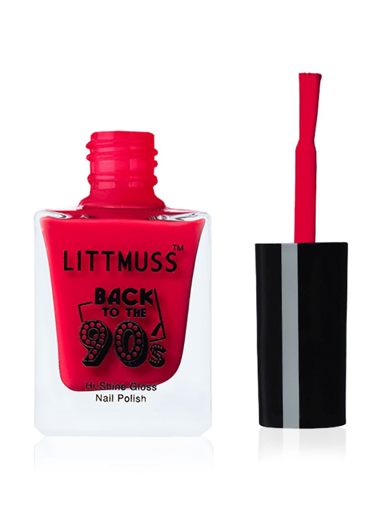 Littmuss Back To The 90's Hi Shine Gloss Nail Polish Cardinal Pink 041 - 9.5 ml