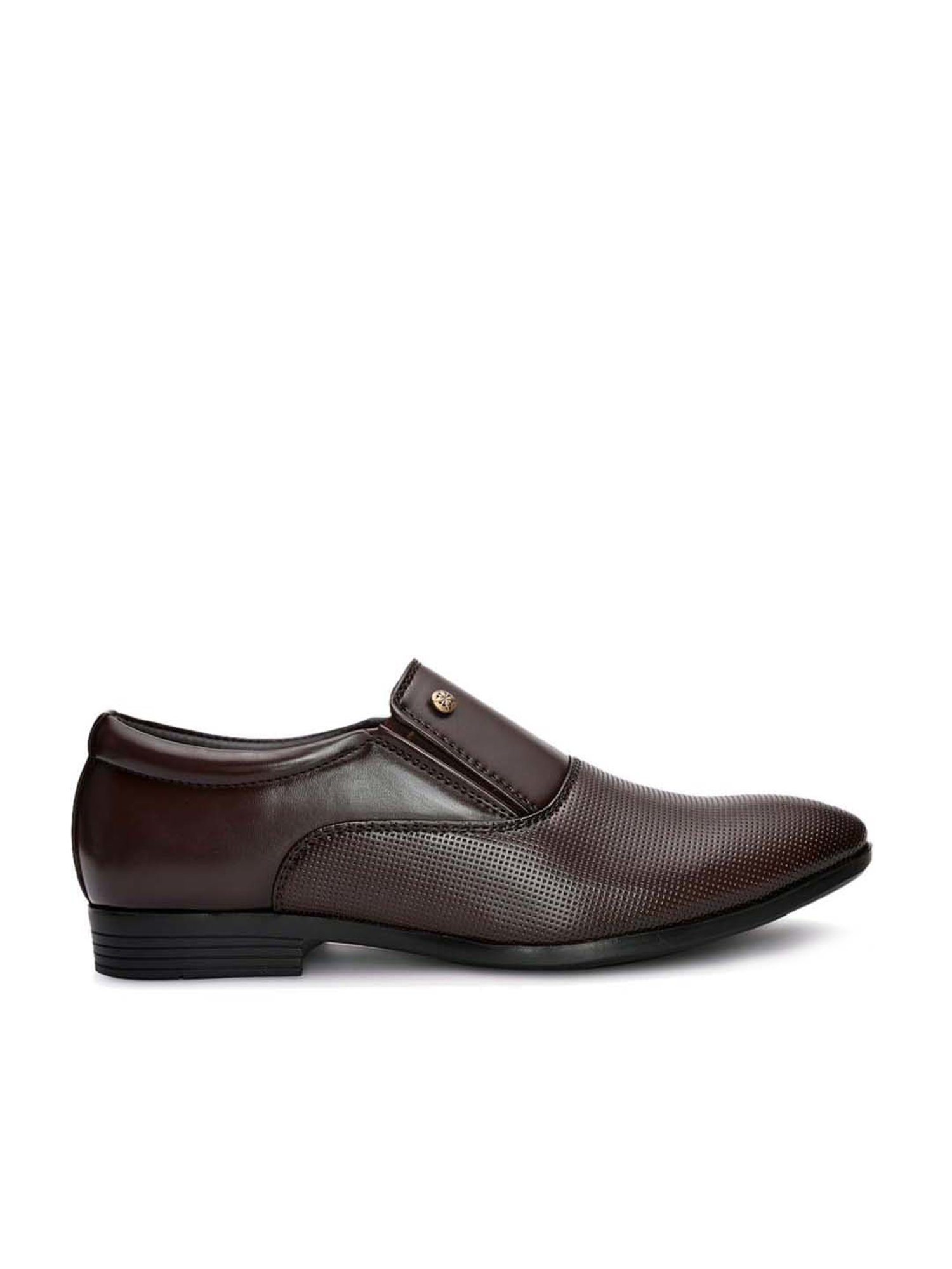 Giorgio Men's Brown Formal Slip-Ons