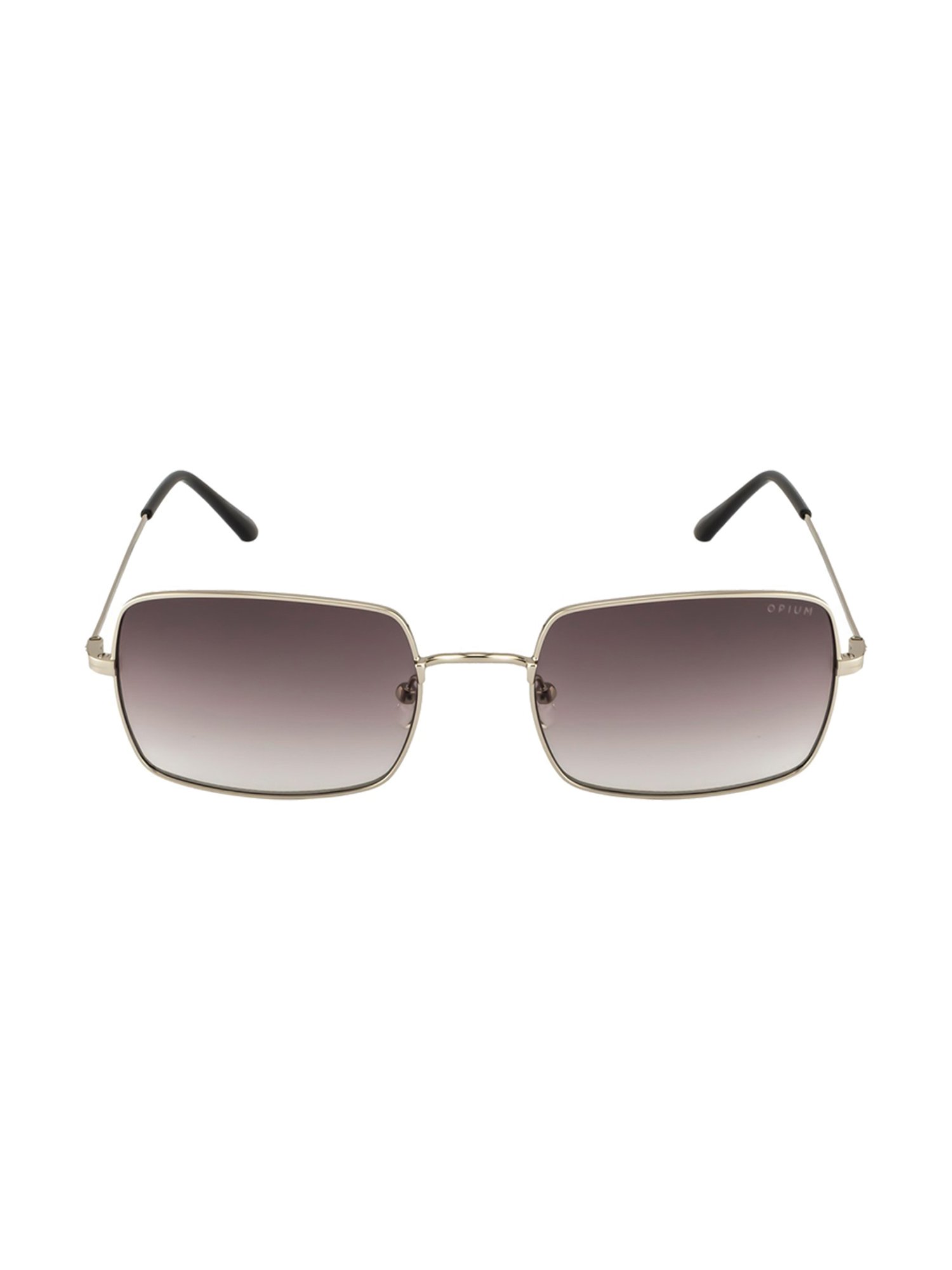 Opium Grey Rectangular Sunglasses for Women