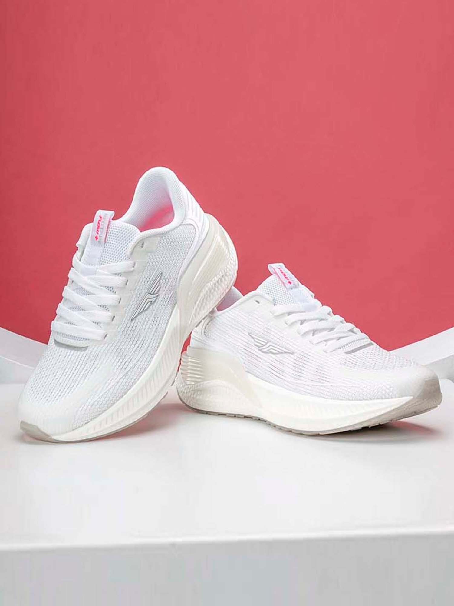 Red Tape Women's White Running Shoes