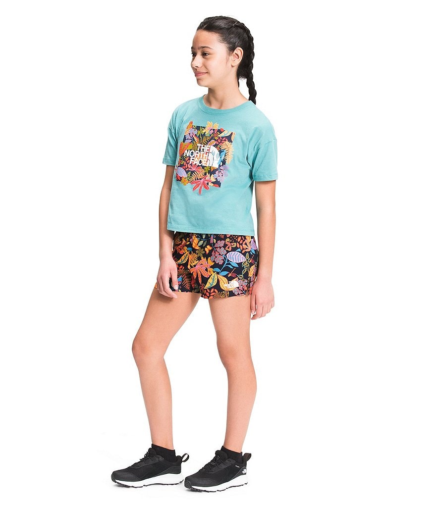 The North Face Little/Big Girls 5-18 Wanderer On Mountain Shorts