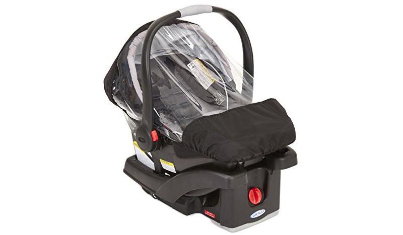 Sasha's Premium Rain Shield and Wind Cover For Car Seats, Compatible with Graco Snugride Click Connect 30 & 35 Infant Car Seat