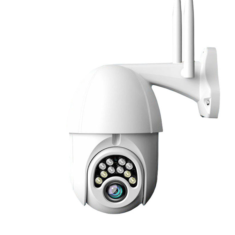 WIFI 1080P IP Camera White Wireless Outdoor CCTV HD Smart Home Security IR Camera Night Version Built-in Microphone External Speaker Voice Intercom