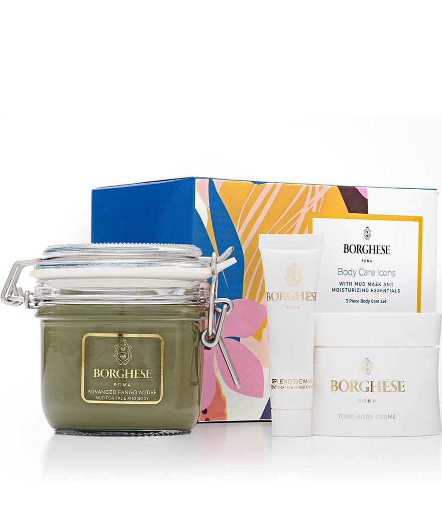 Borghese Body Care Icons Set