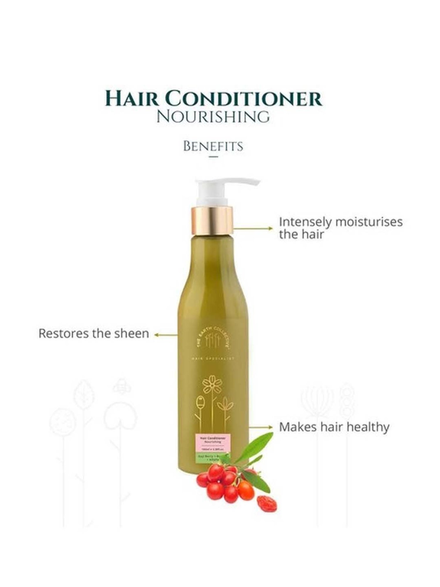 The Earth Collective Nourishing Hair Conditioner - 200 ml