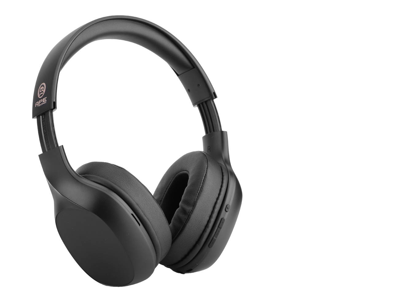 ApeSonic Tangerine : Bluetooth 5.0 Wireless Headphones, Classic tuning & Premium audio, Hi-Fi & Hi-Res Life style, over ear design, Lightweight & Comfortable to wear