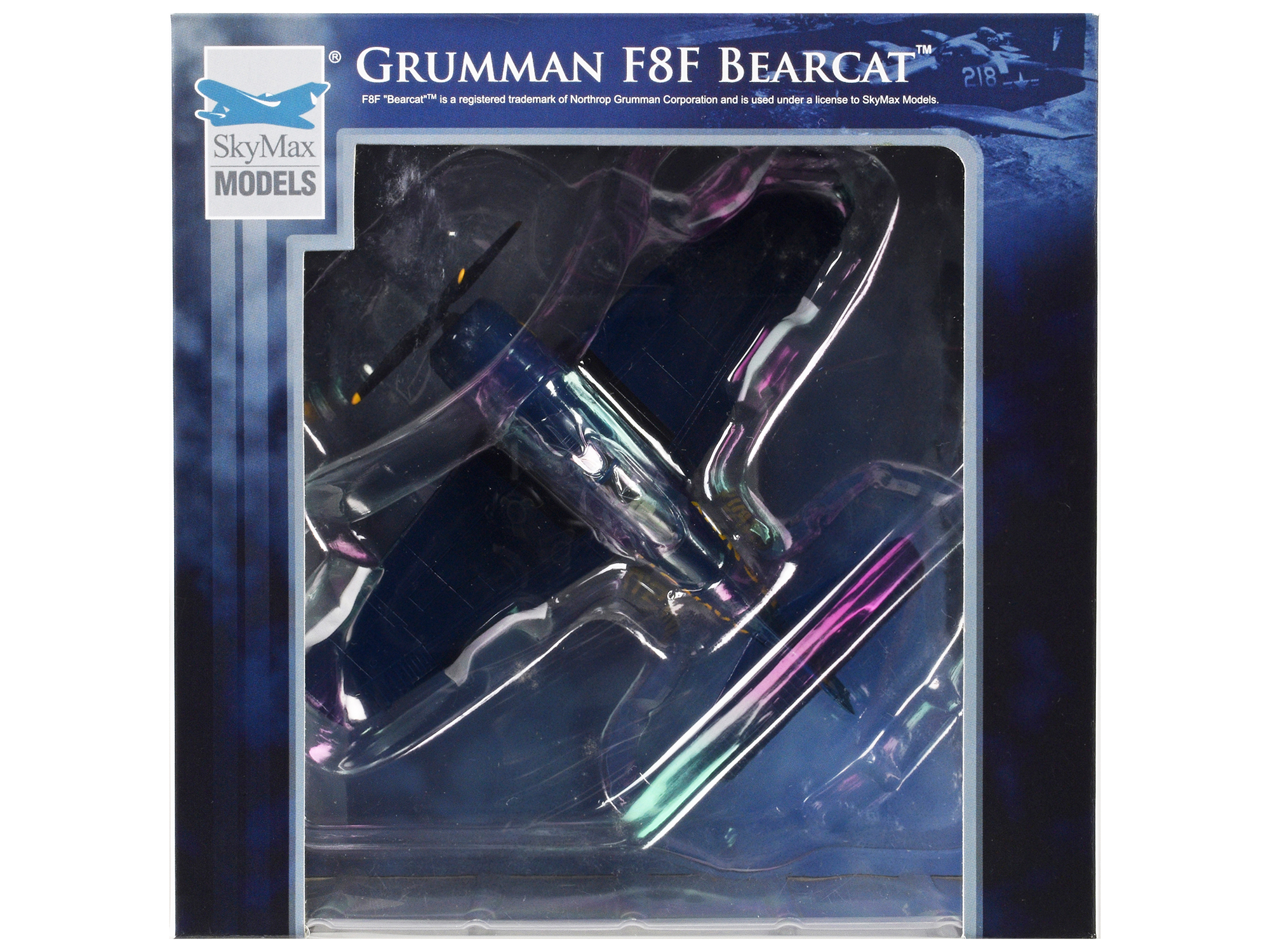 Grumman F6F-5 Hellcat Fighter Aircraft "Blue Angels #2" (1946) United States Navy "Air Power Series" 1/72 Diecast Model by Hobby Master