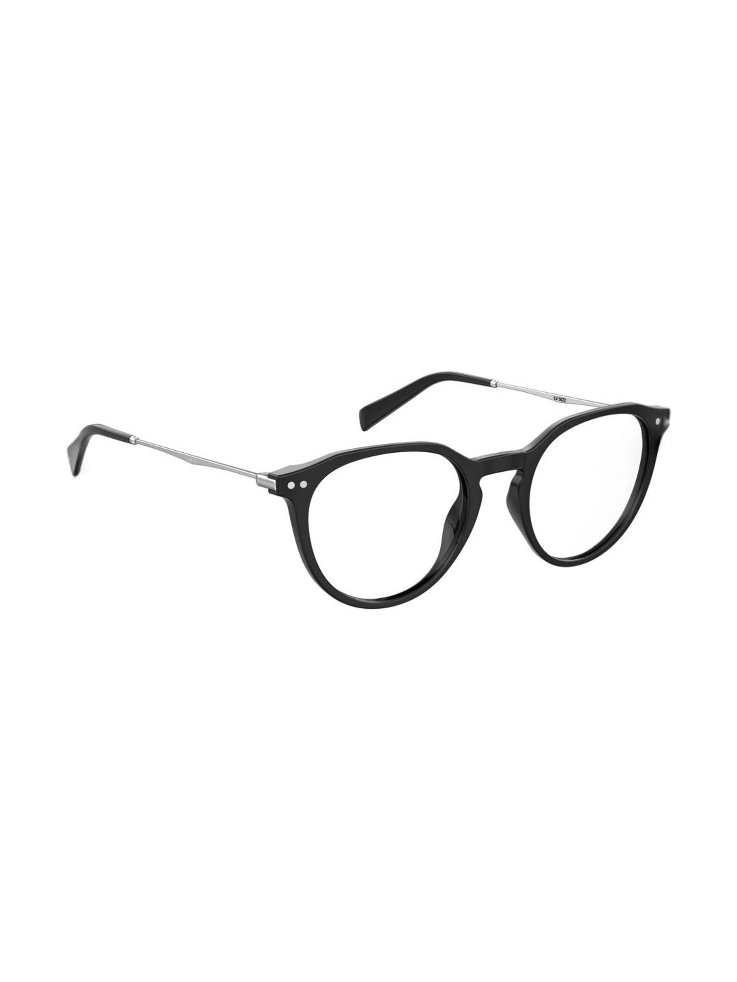 Levi's Black Round Eye Frames for Women