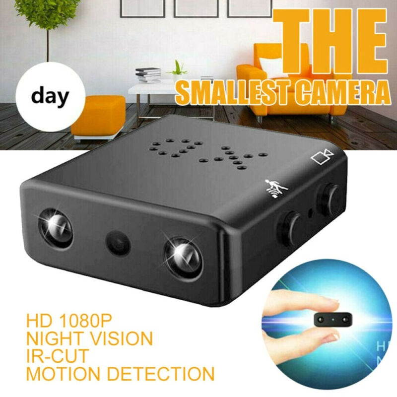 1080P Mini Hidden Spy IR-CUT Camera HD Micro Home Security Cam Night Vision Motion Detection Camera Audio Video Recorder