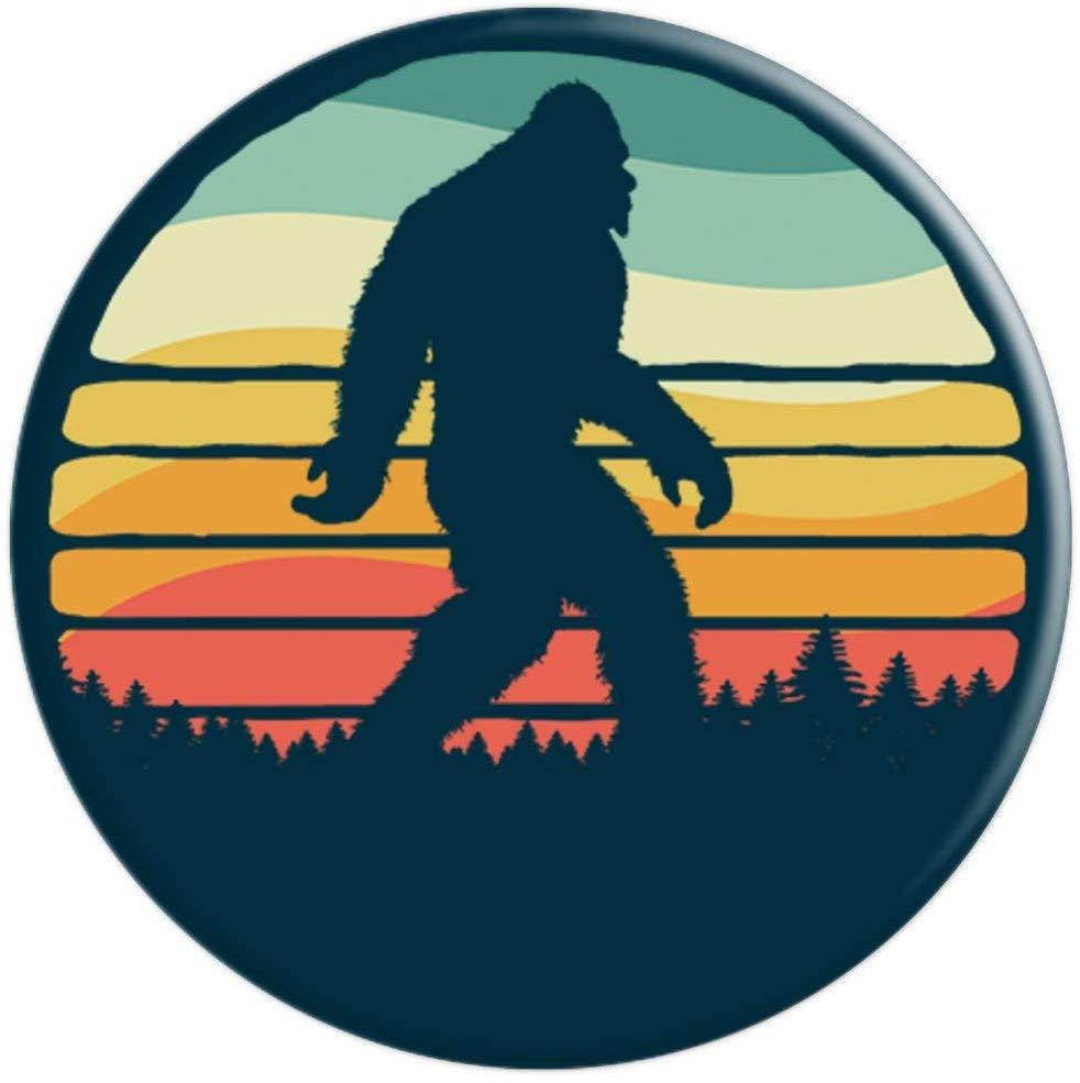 Groovy Vintage Bigfoot Retro Sixties / 60's Graphic PopSockets Grip and Stand for Phones and Tablets