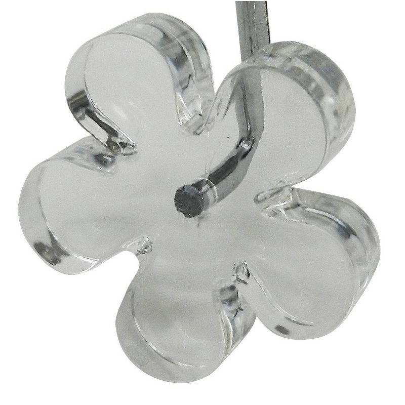 Shower Curtain Hooks Elegant Home Fashion Medium Clear