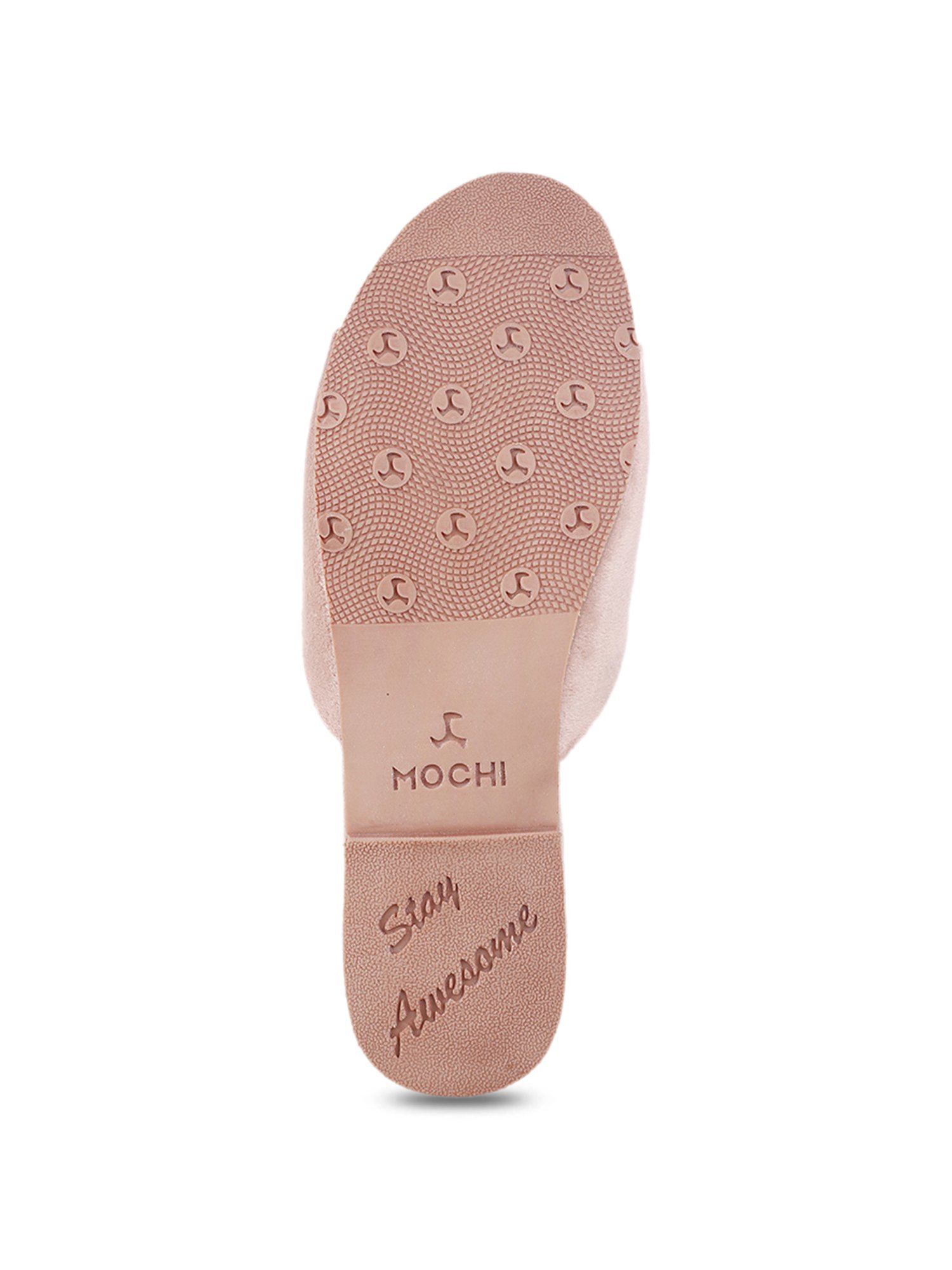 Mochi Women's Peach Casual Sandals