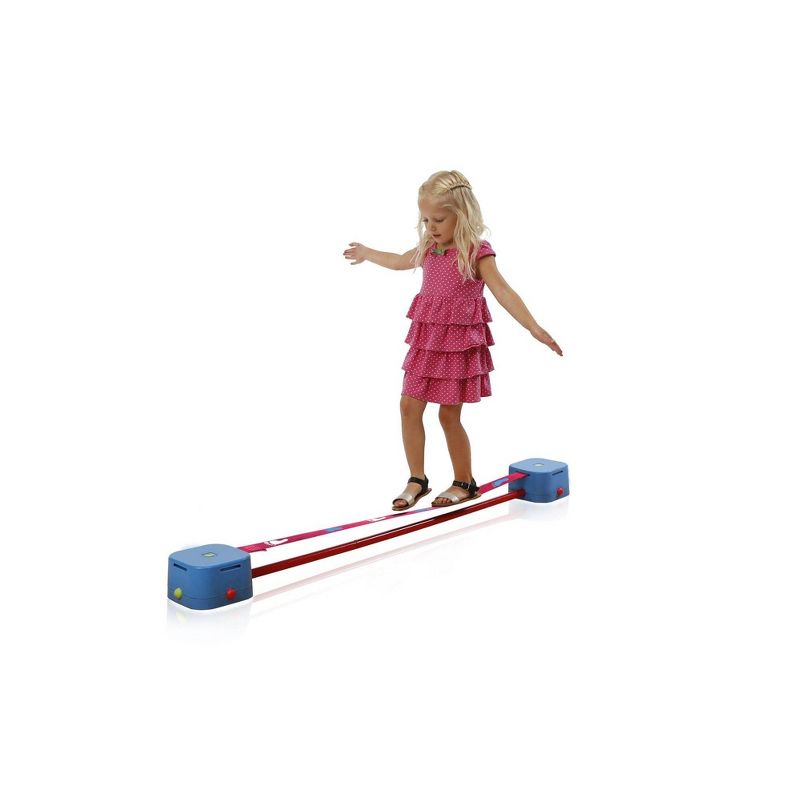 Playzone-Fit Balance Blox Slackline Kit Indoor/Outdoor Balance Beam for Kids' Active Play